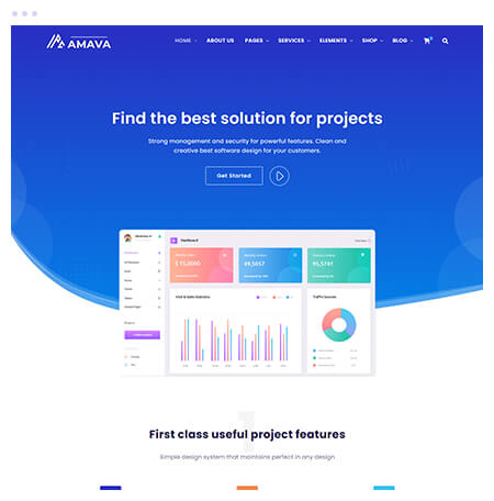 Startup Agency and SasS Business Template