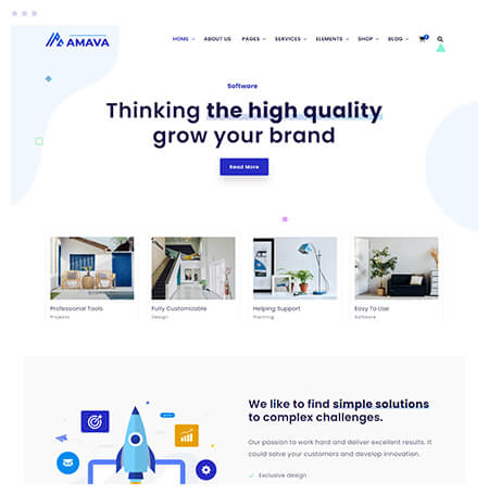 Startup Agency and SasS Business Template