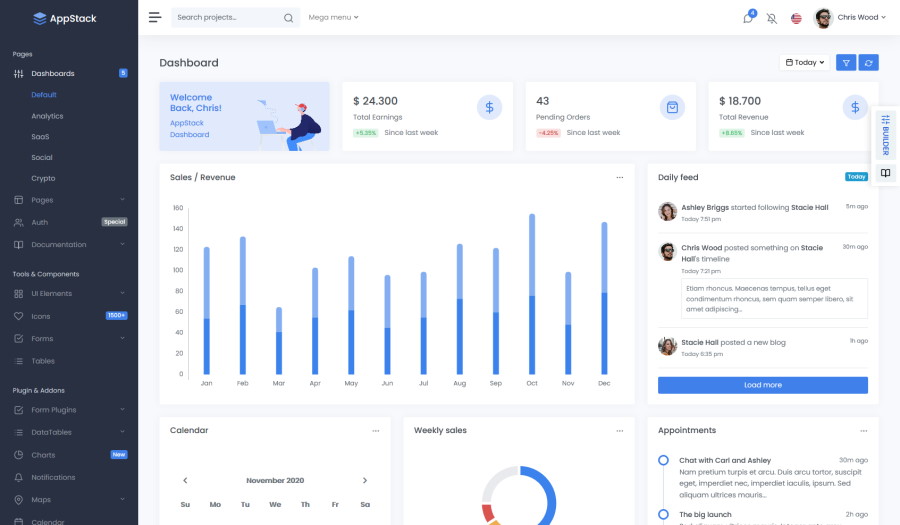 Bootstrap 5 Dashboard Theme