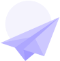 paper airplane icon